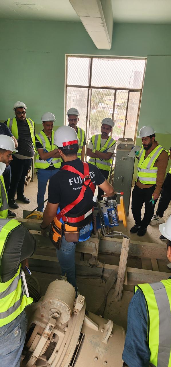 Second elevator course — more photos