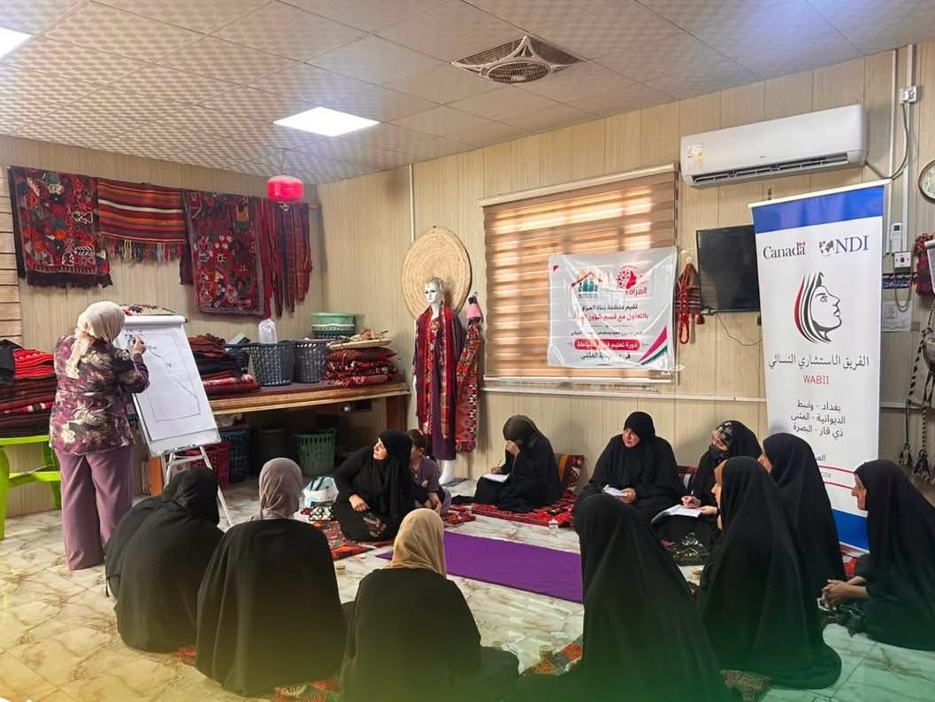 Sewing and tailoring course for rural women — training session