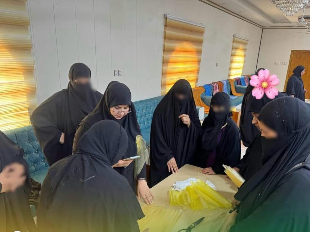 Sewing and tailoring course for rural women — fabric workshop