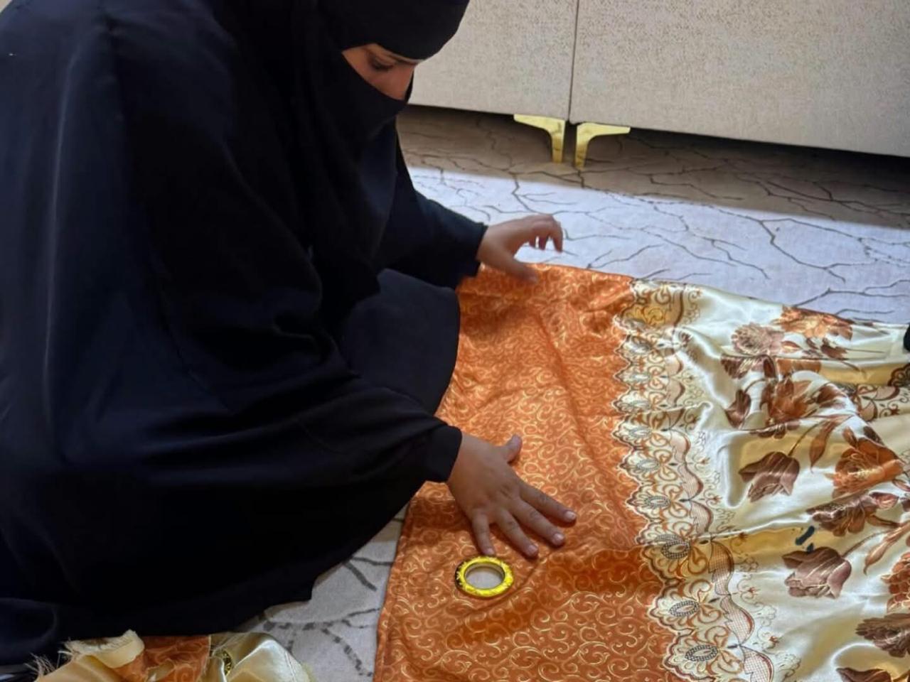 Sewing and tailoring course for rural women — cutting and measuring
