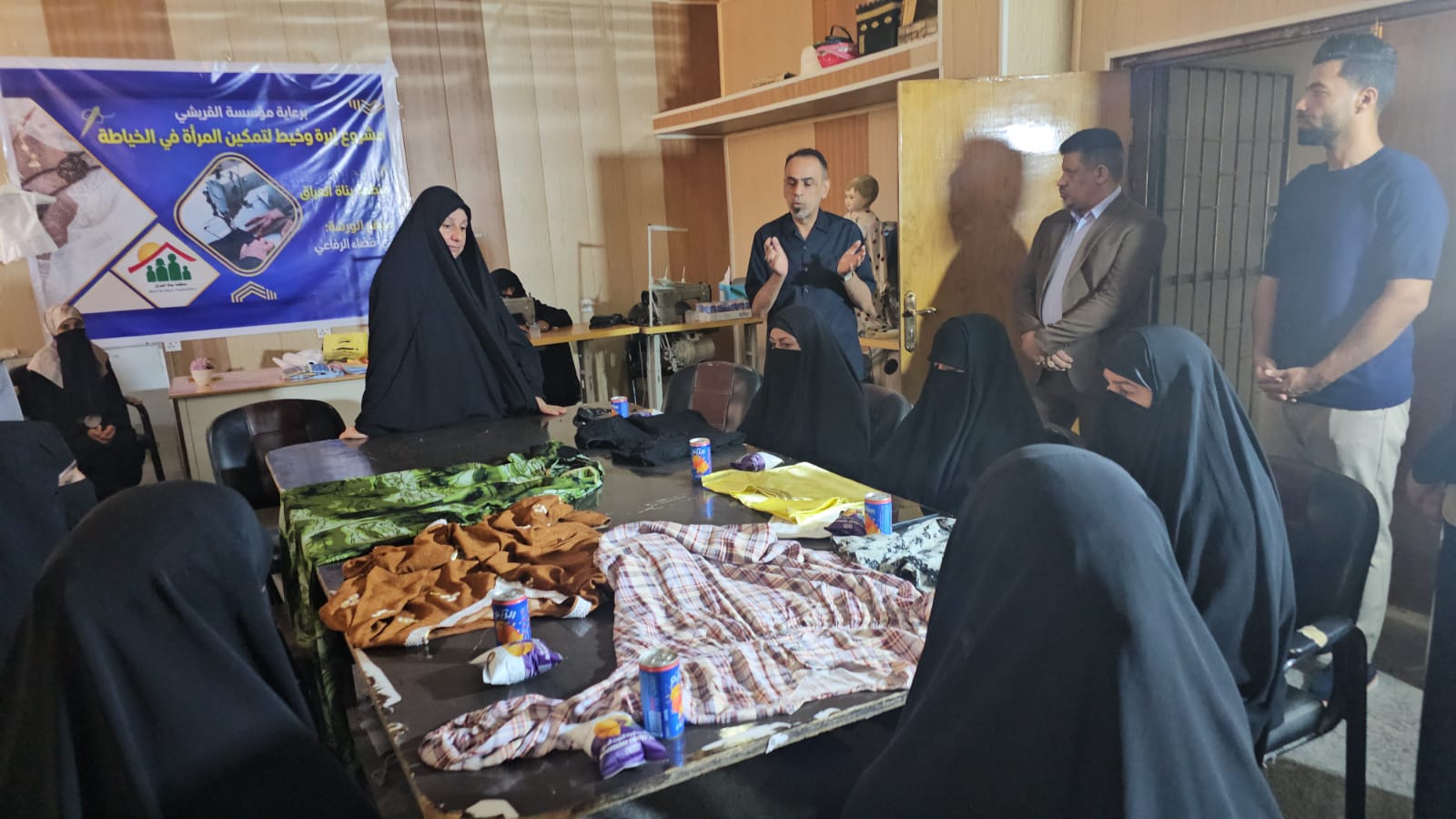Sewing course in Al-Rifai — more photos