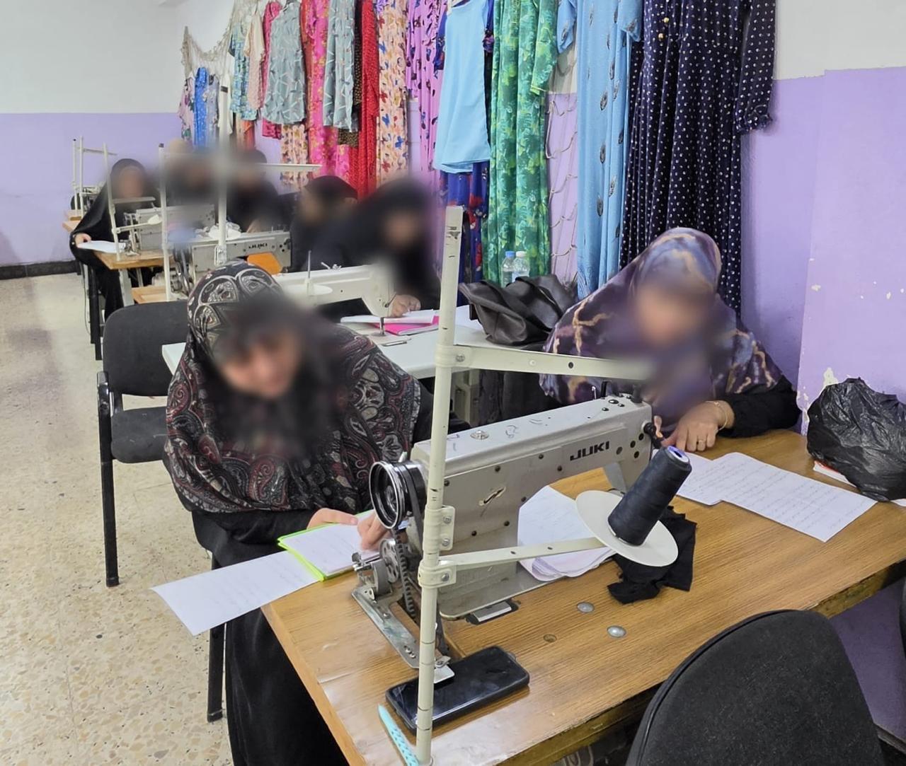 Sewing course at Al-Rusafa — more photos